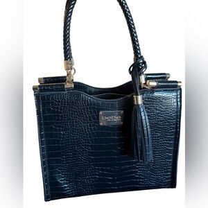 Bebe Los Angeles Black Carryall Tote